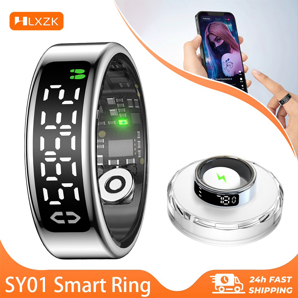 SY01 Smart Ring With LED Scree - Smart Ring Health 评论和价格