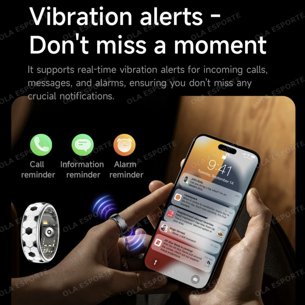 NEW Vibration Alerts Smart Rin - Smart Ring Health 评论和价格