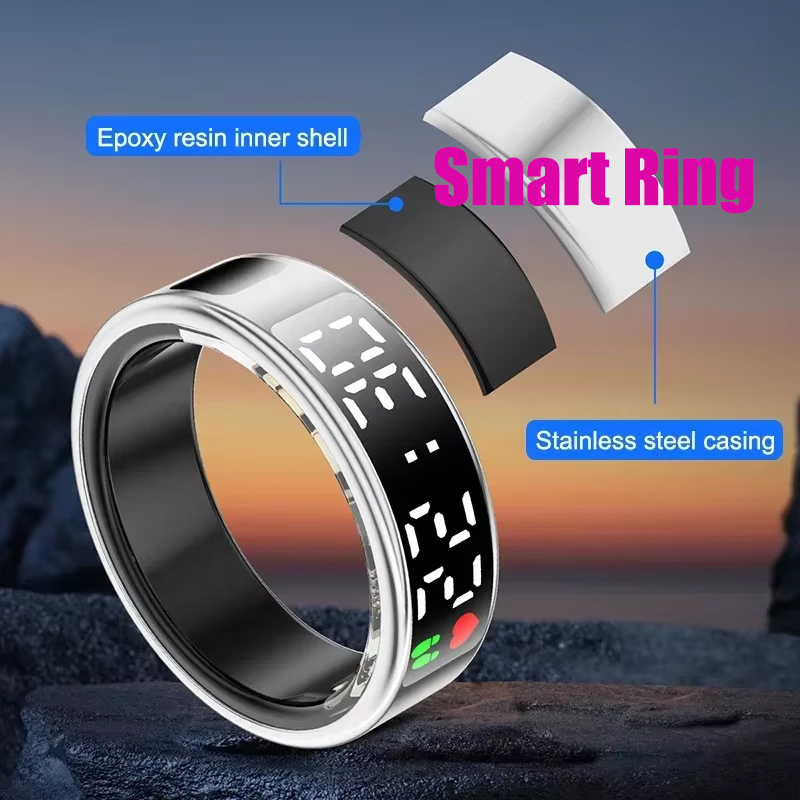 Fitness Sleep Smart Ring LED D - Smart Ring Health 评论和价格